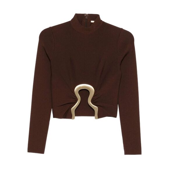 Cult Gaia Brown Tops - Blouses Women - Picture 1 of 5